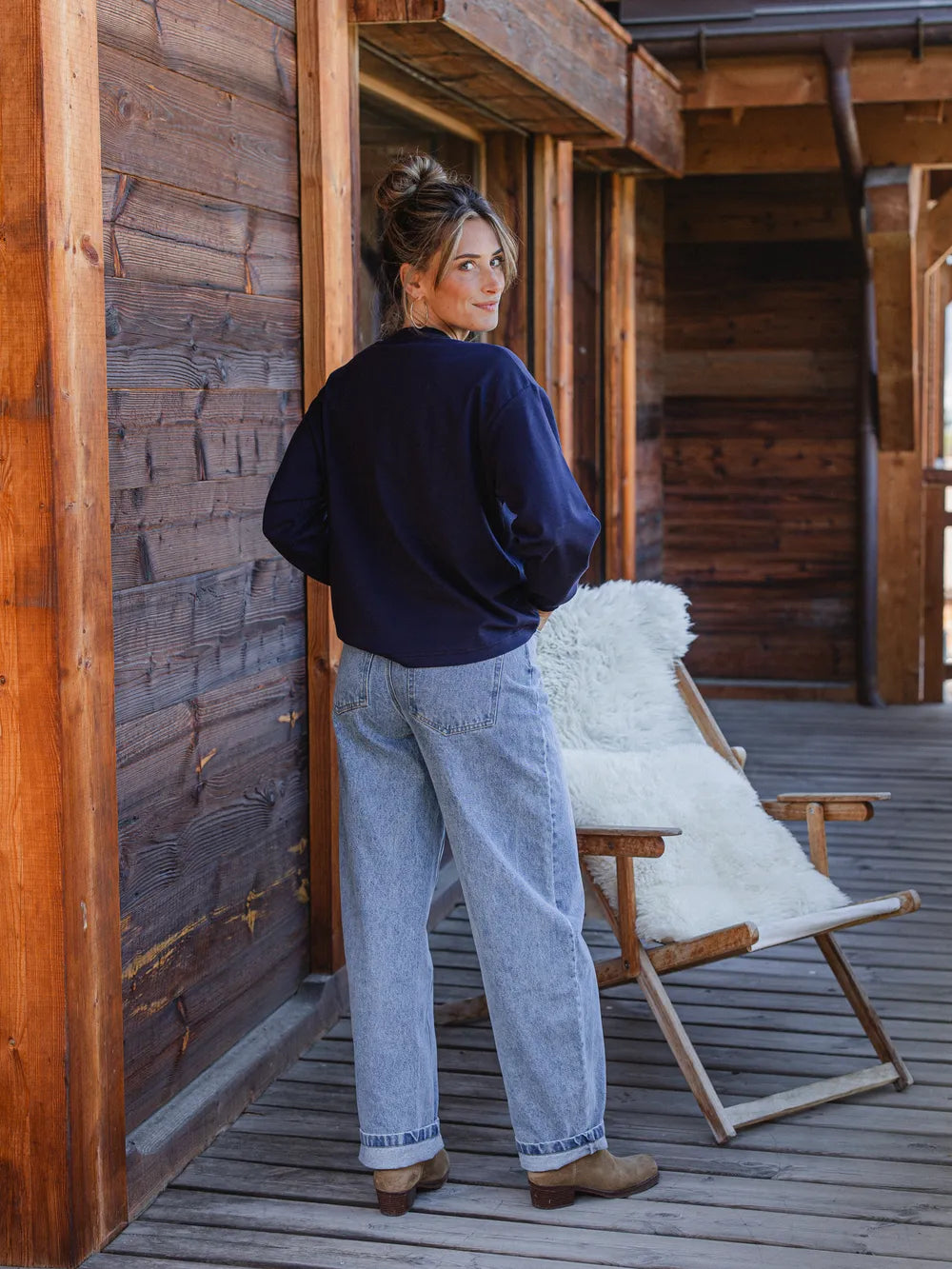 Navy Mont-Blanc Longsleeve