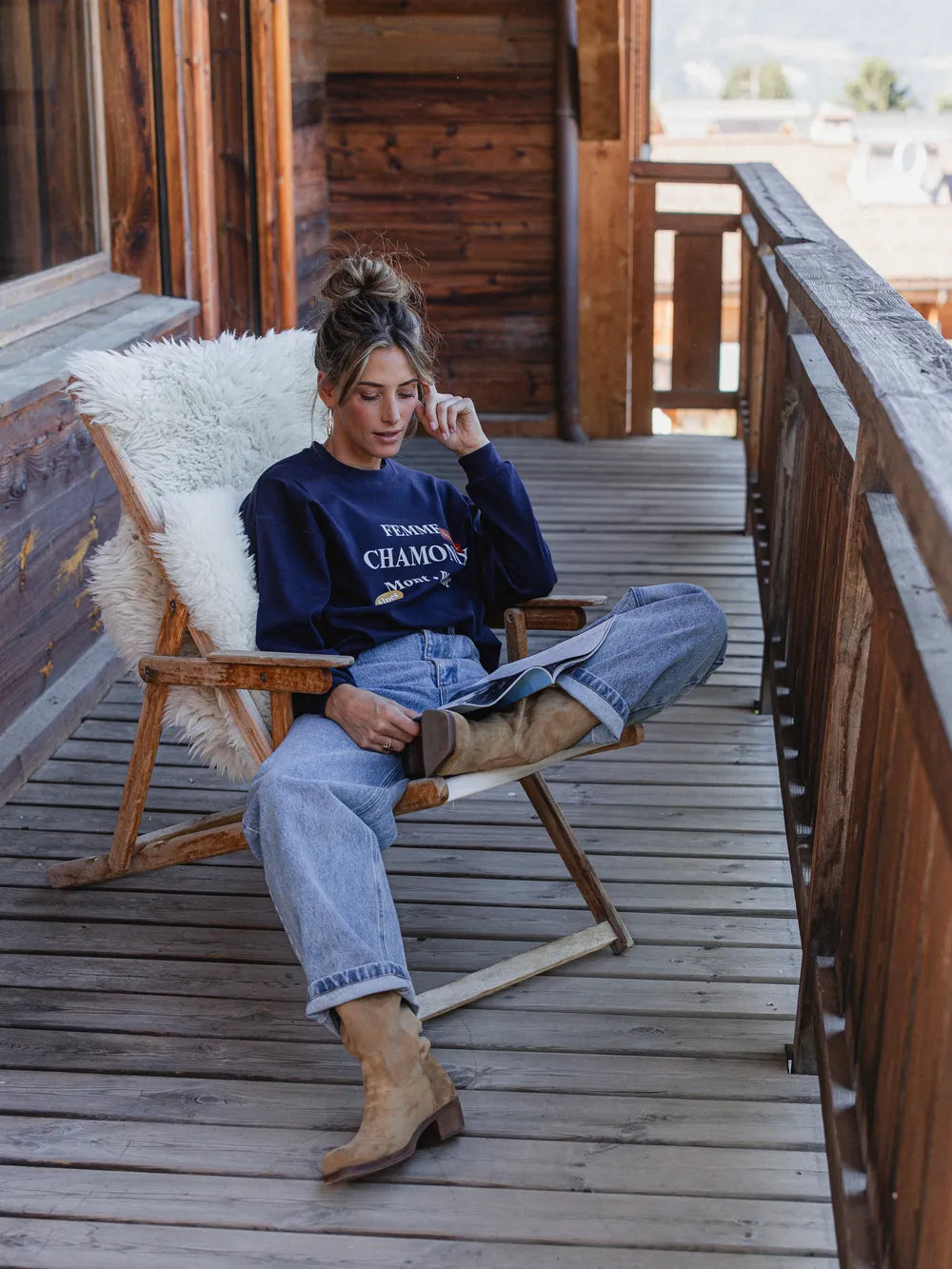 Navy Mont-Blanc Longsleeve