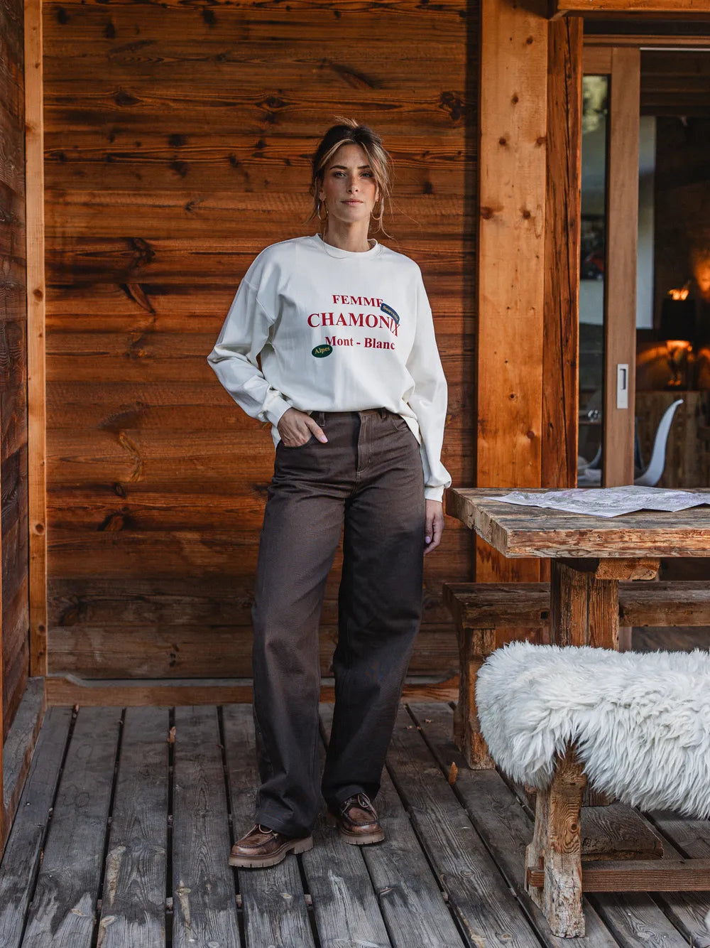 Creme Mont-Blanc Longsleeve