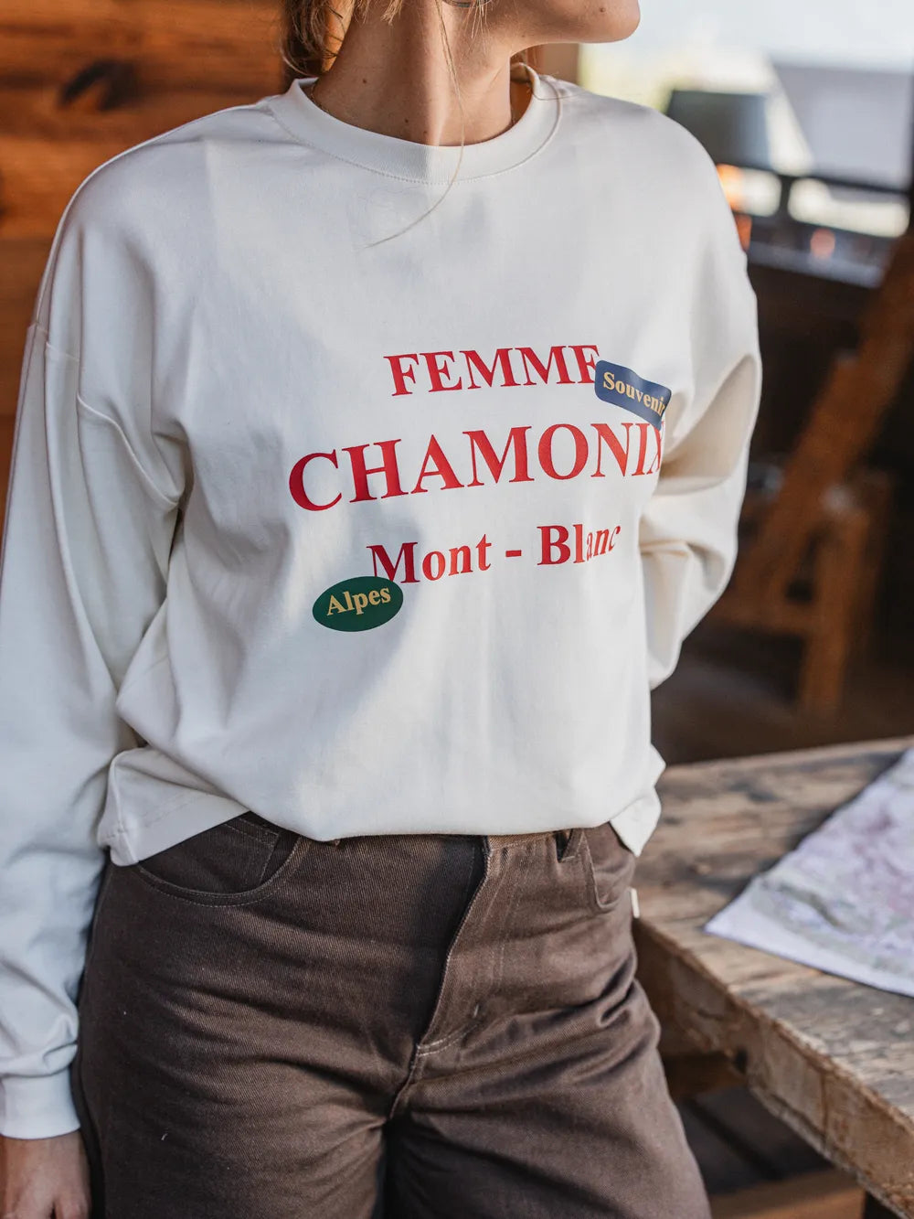 Creme Mont-Blanc Longsleeve