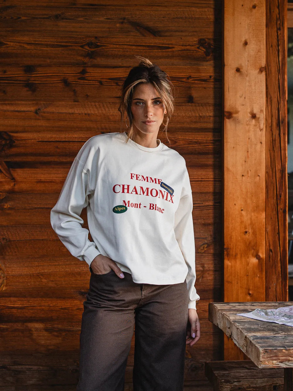 Creme Mont-Blanc Longsleeve