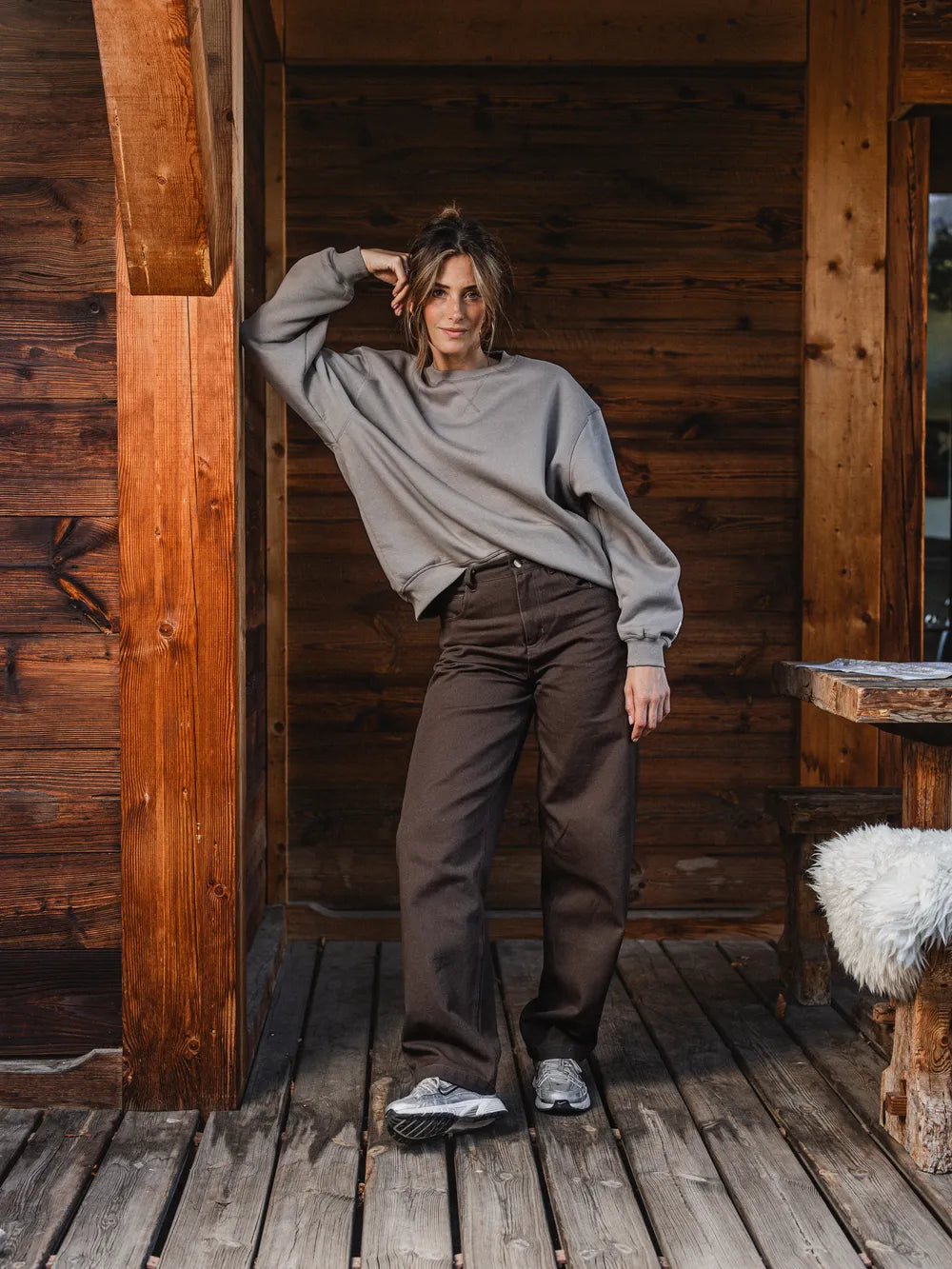 Light Grey Femme Sweater