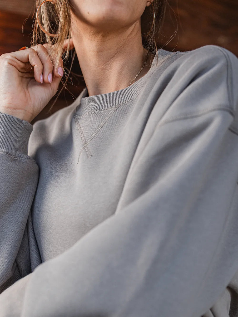 Light Grey Femme Sweater