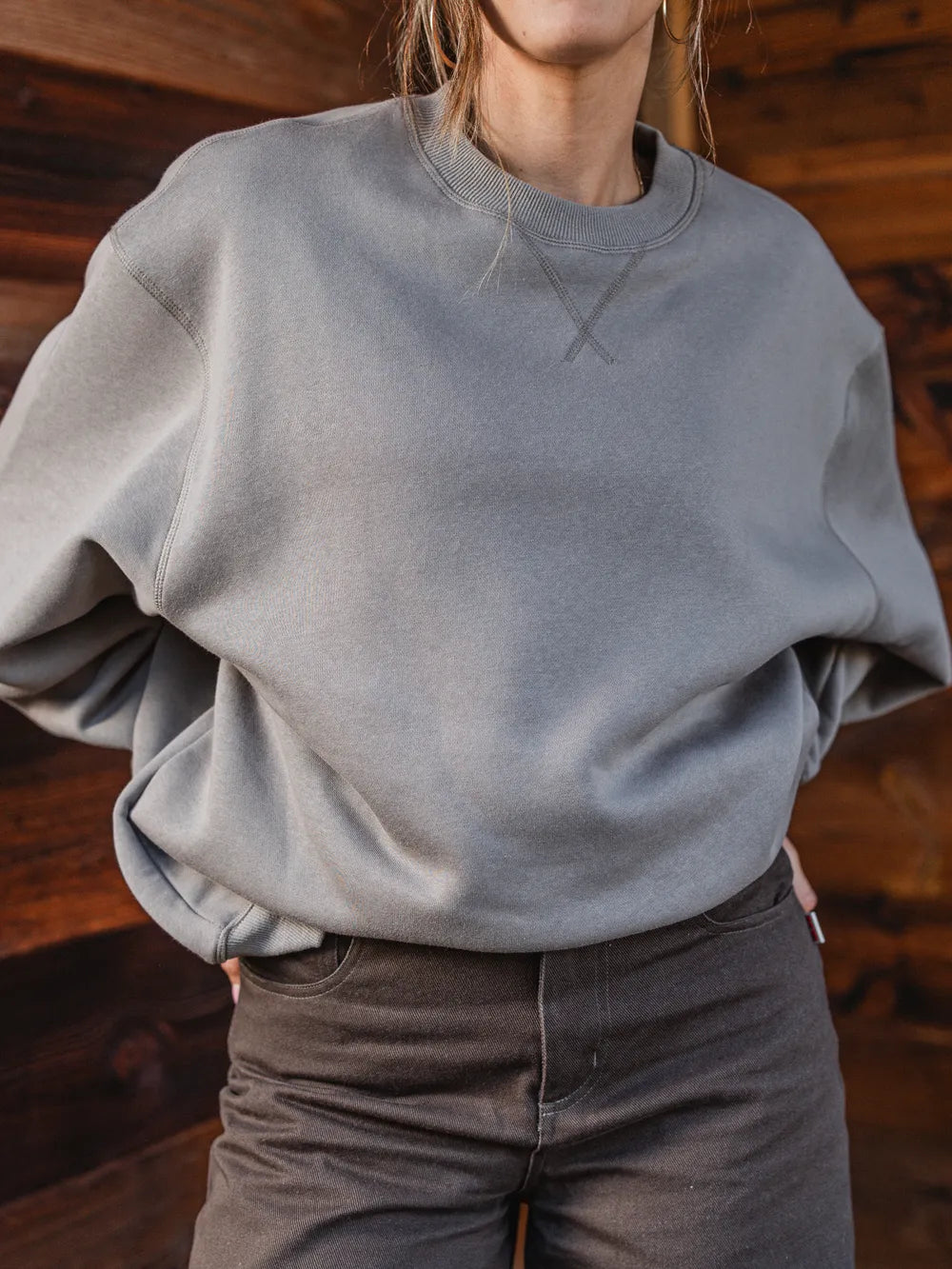 Light Grey Femme Sweater