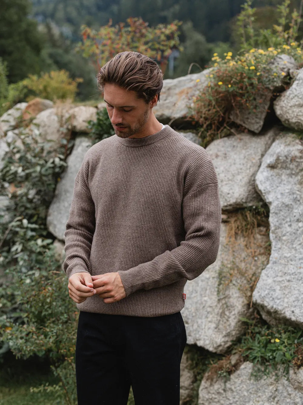 Oversized Raglan Sweater Oversized Raglan Cable Knitted Jumper