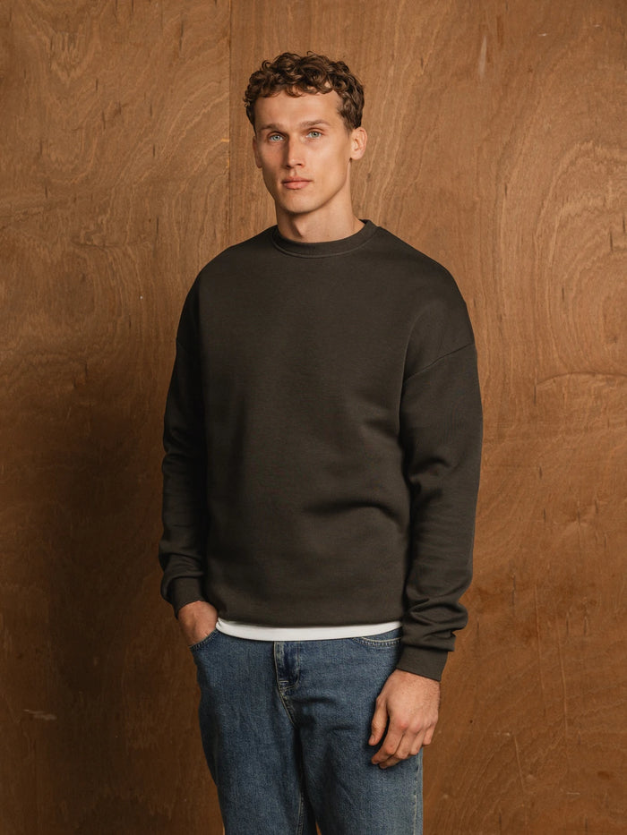 Army Basic Oversized Sweater