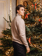 Brown Turtleneck Sample