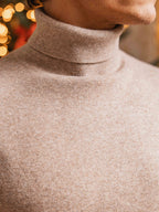 Brown Turtleneck Sample