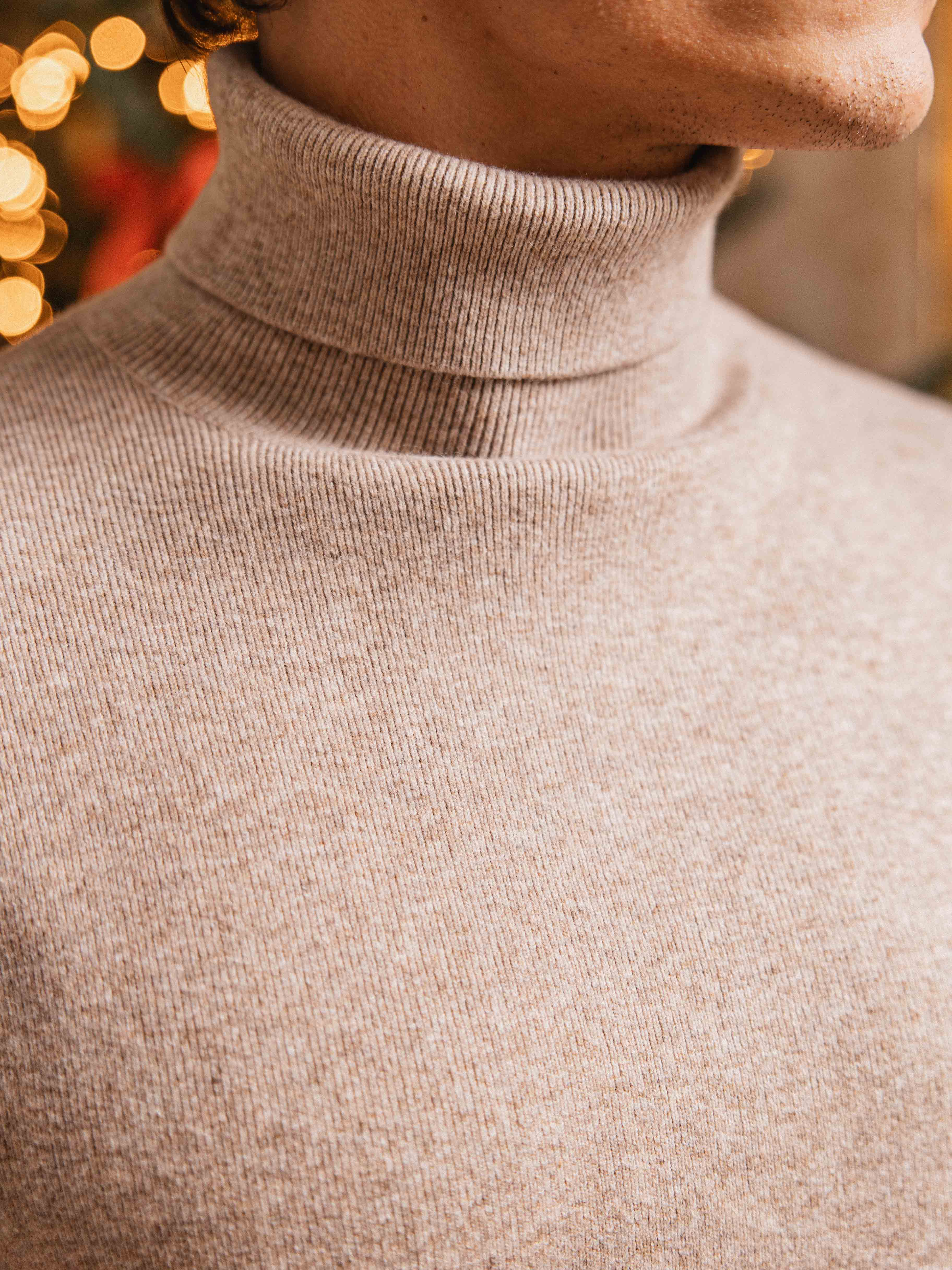 Brown Turtleneck Sample