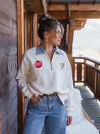 Off White F Oversized Polo Sweater