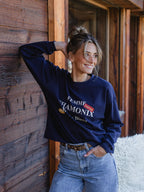 Navy Mont-Blanc Longsleeve