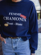 Navy Mont-Blanc Longsleeve