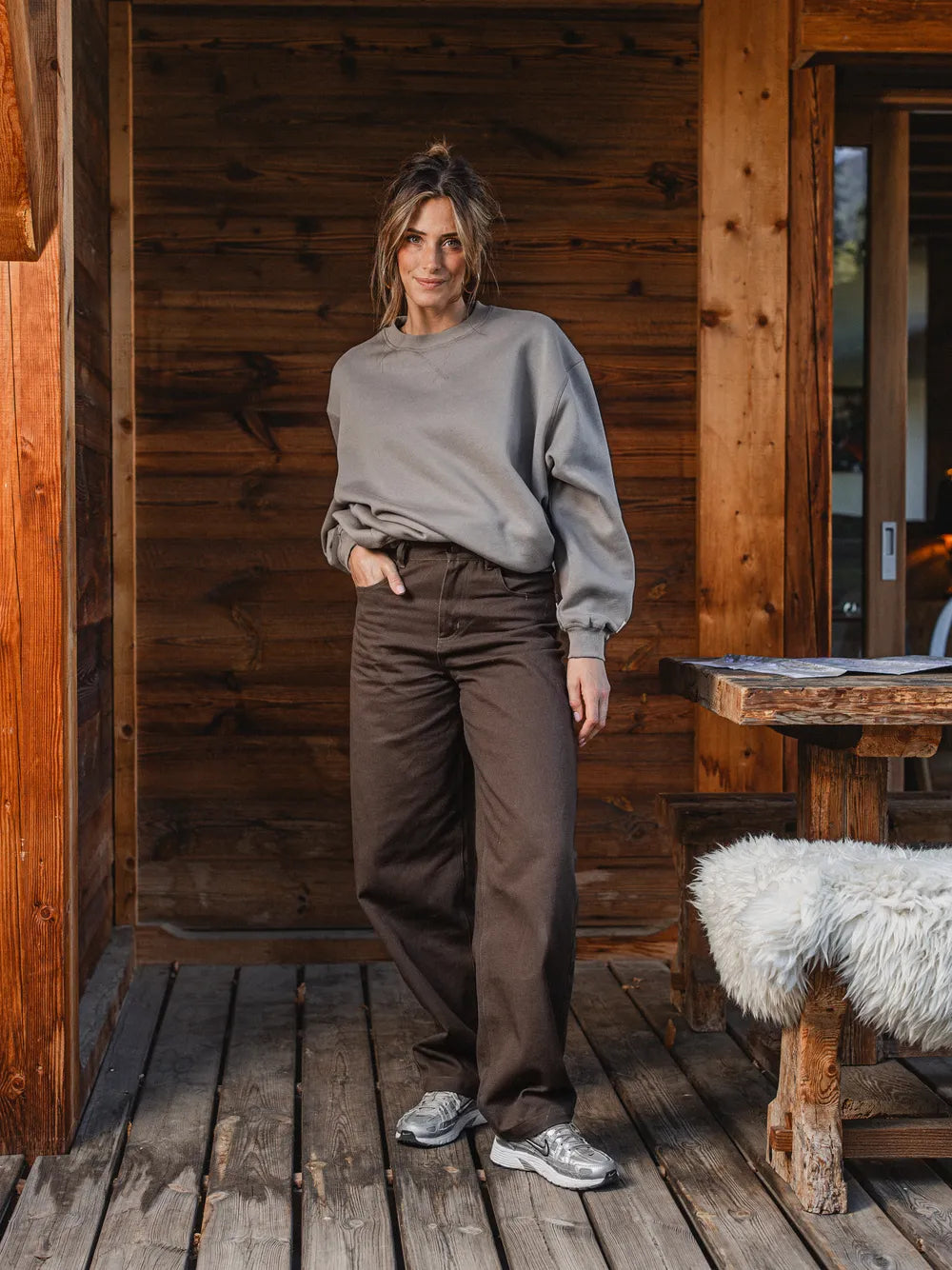 Light Grey Femme Sweater