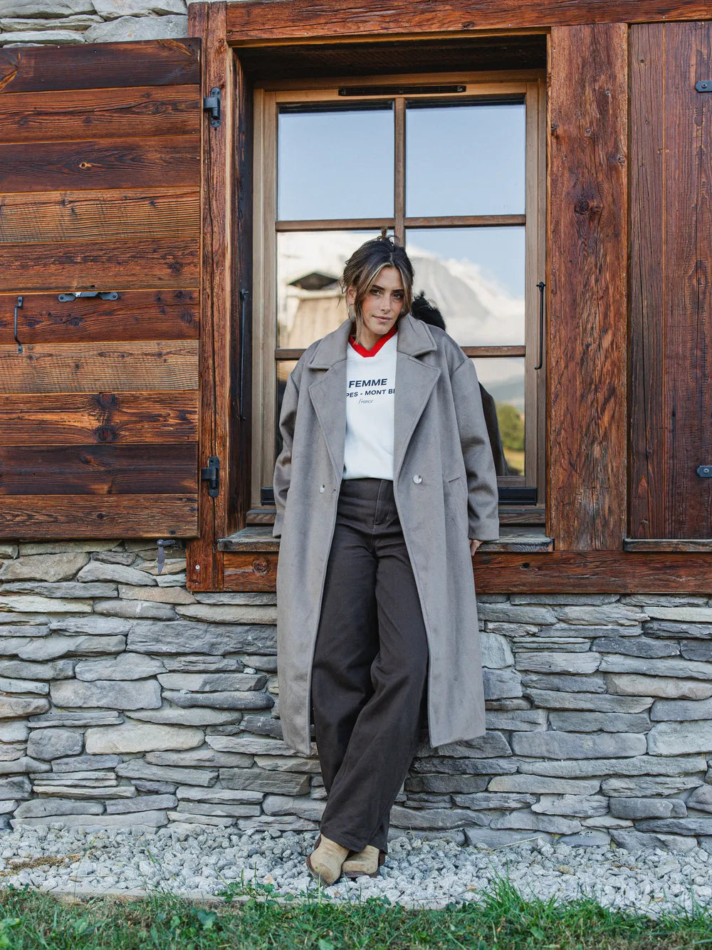 Brown Femme Coat