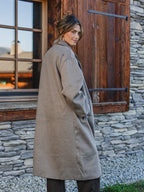 Brown Femme Coat