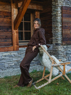 Dark Brown Jogging Pants