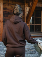 Dark Brown Femme Hoodie