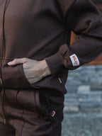 Dark Brown Femme Hoodie