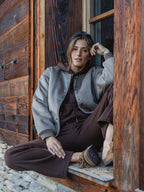 Brown Femme Bomberjack