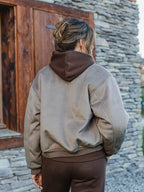 Brown Femme Bomberjack