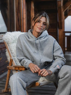 Grey Femme Hoodie