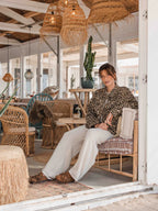 Leopard Denim Jacket