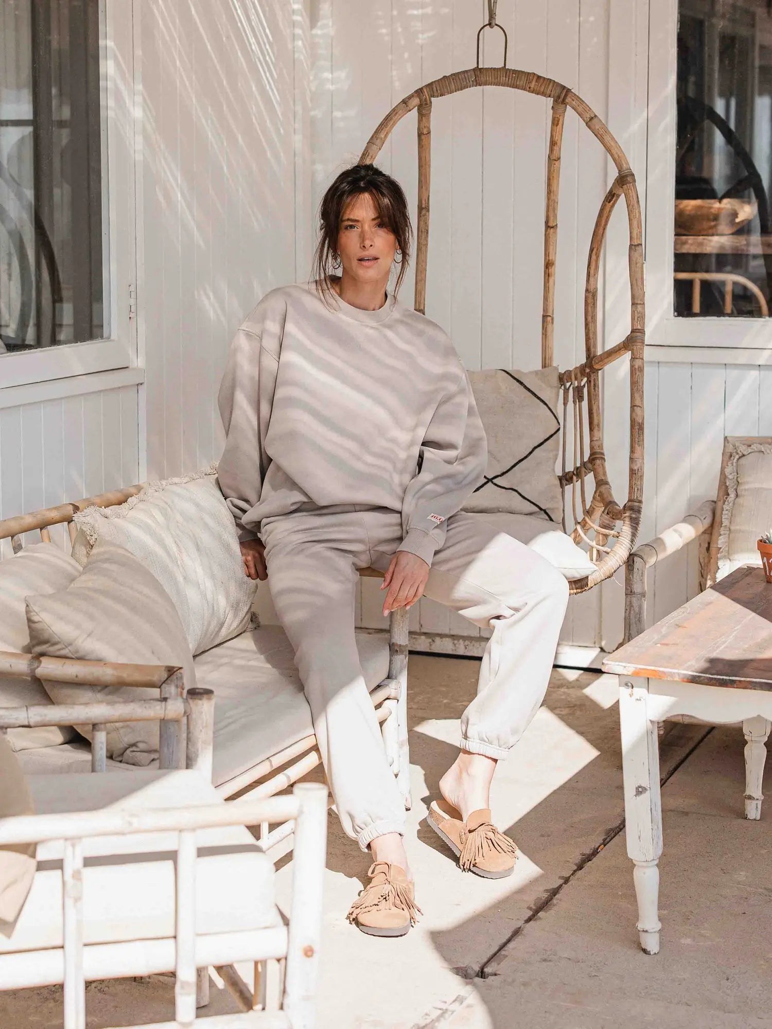 Taupe Femme Sweater