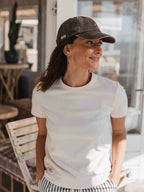 Creme Basic Femme T-shirt