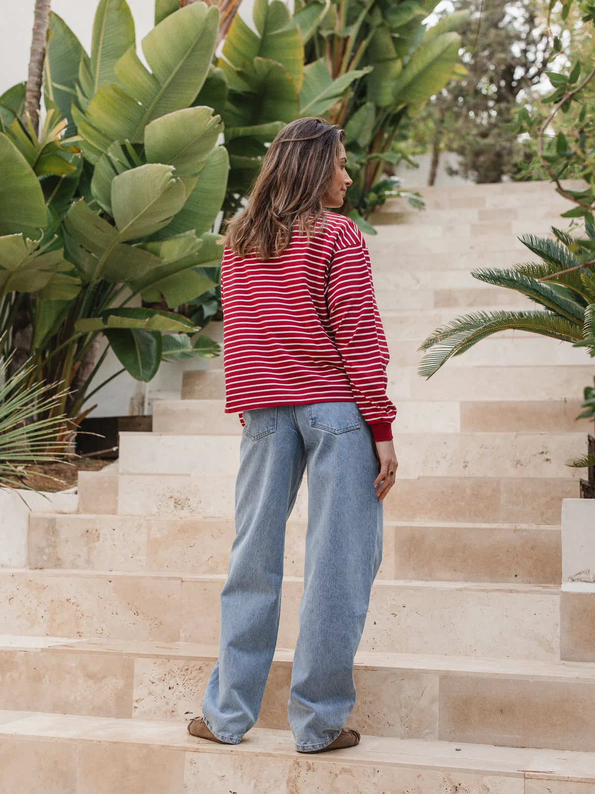 Red Striped Longsleeve