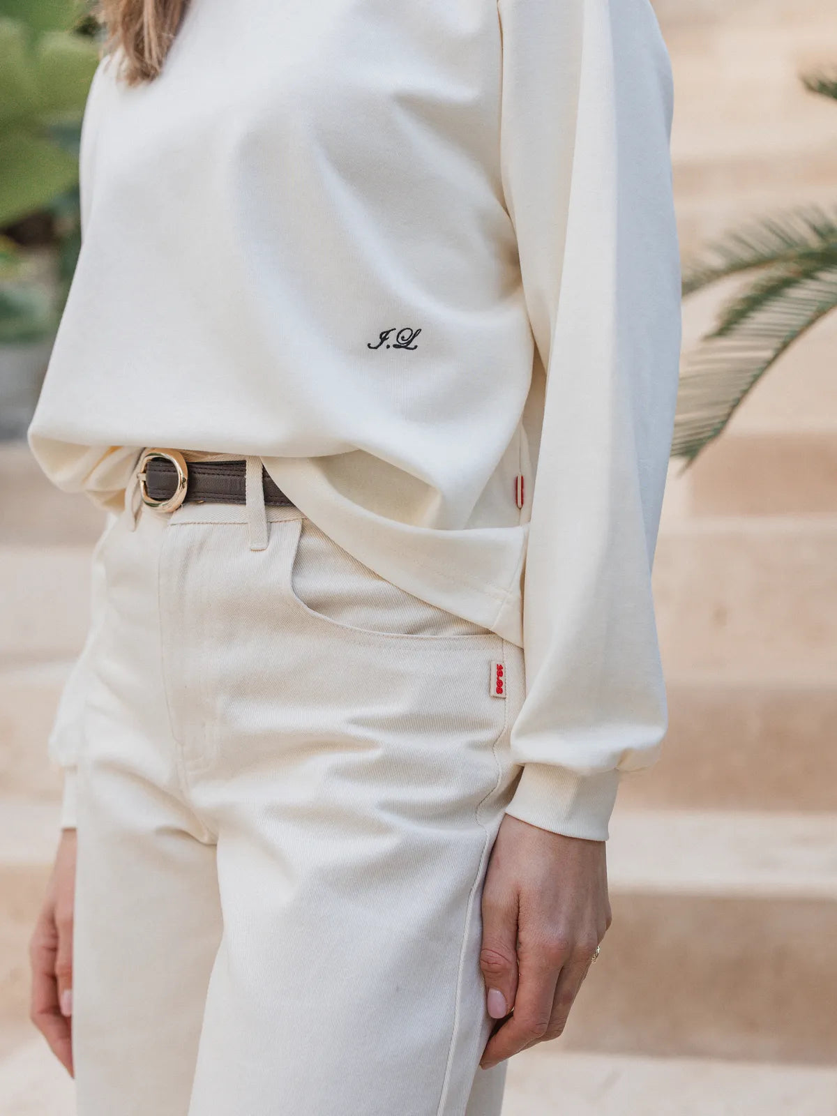 Creme Lounge Longsleeve