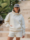 Buttergelber Lounge-Hoodie