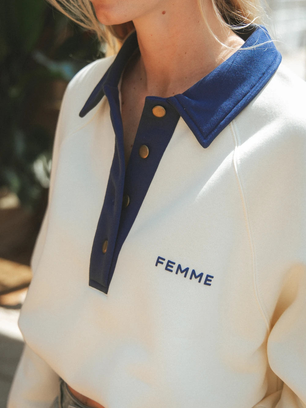Grüner Damen-Polo-Pullover