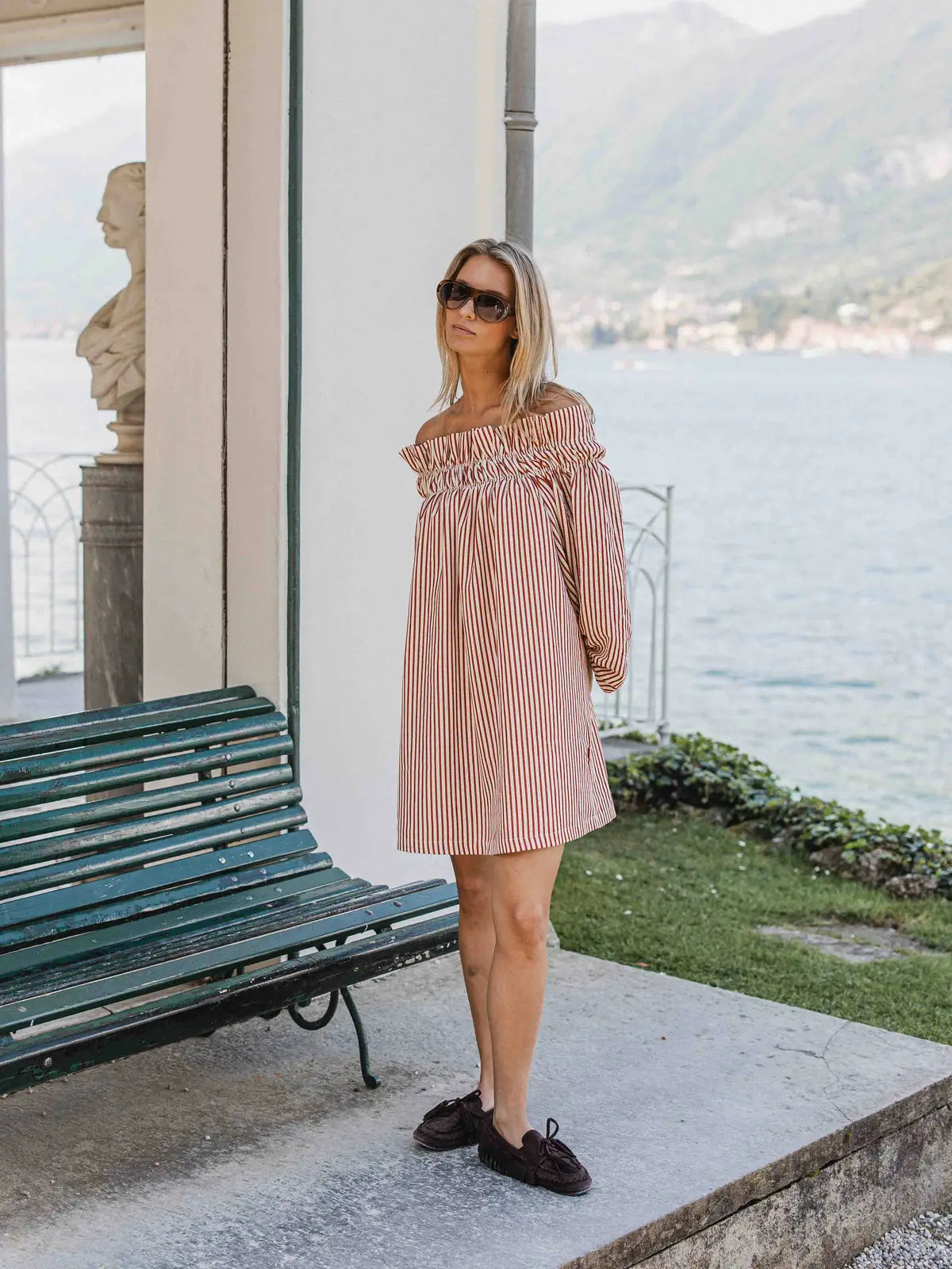 Red Stripe Dress