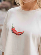 Cropped Pepper T-shirt