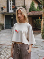 Cropped Pepper T-shirt