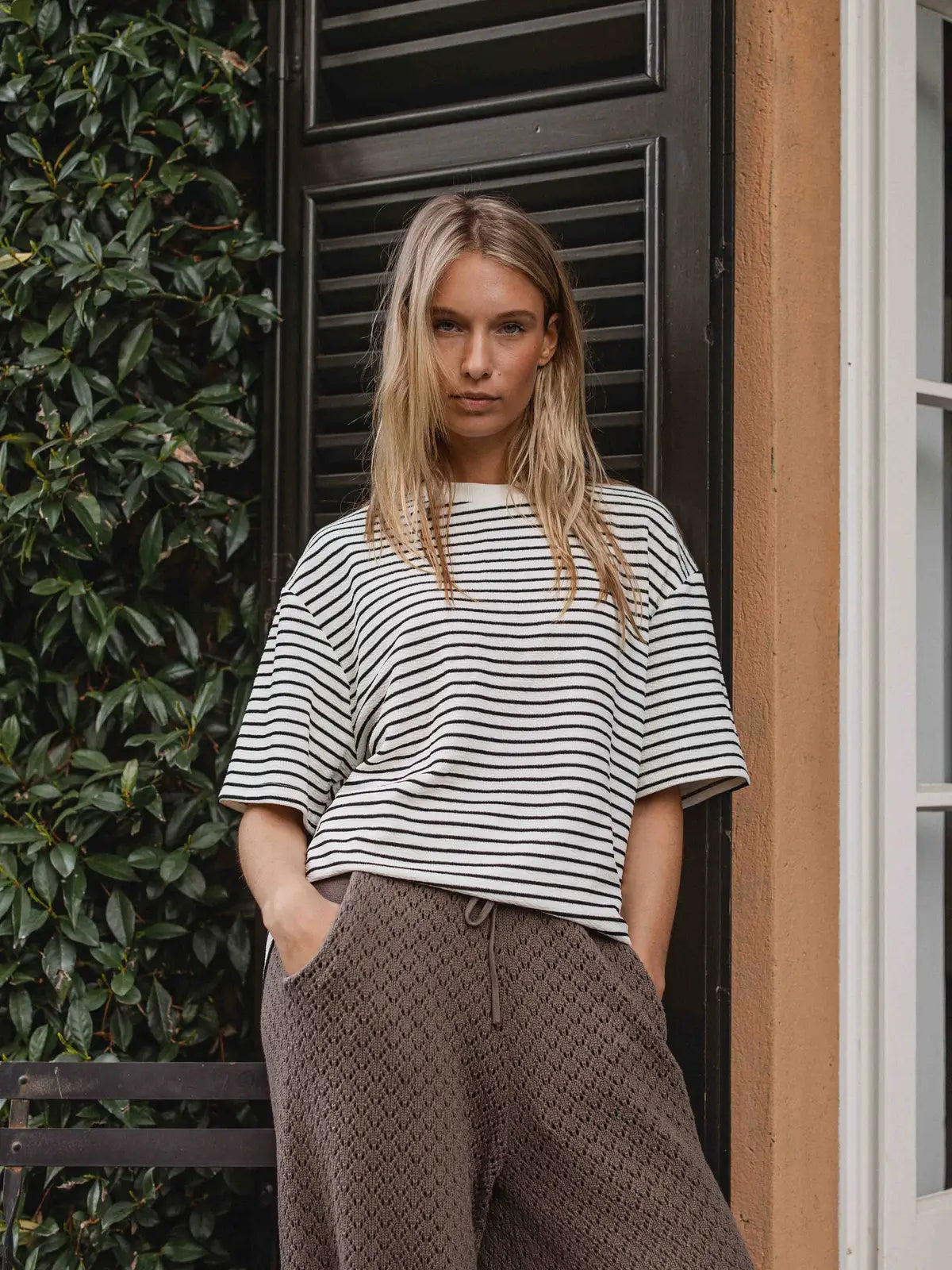 White Stripe T-shirt