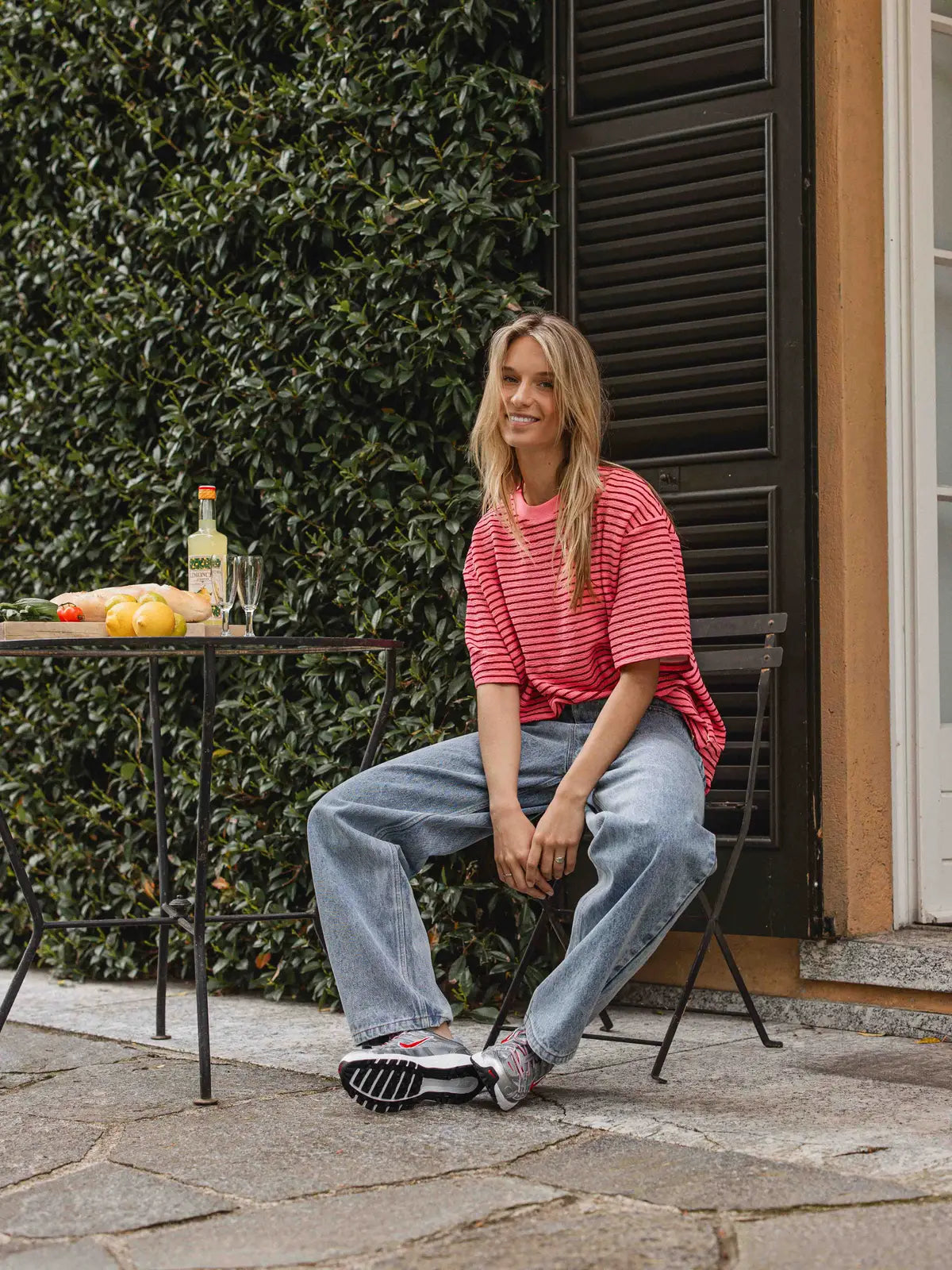 Pink Stripe T-shirt