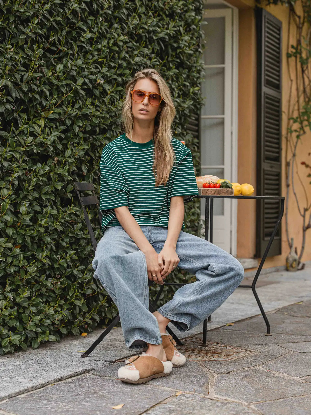 Green Stripe T-shirt