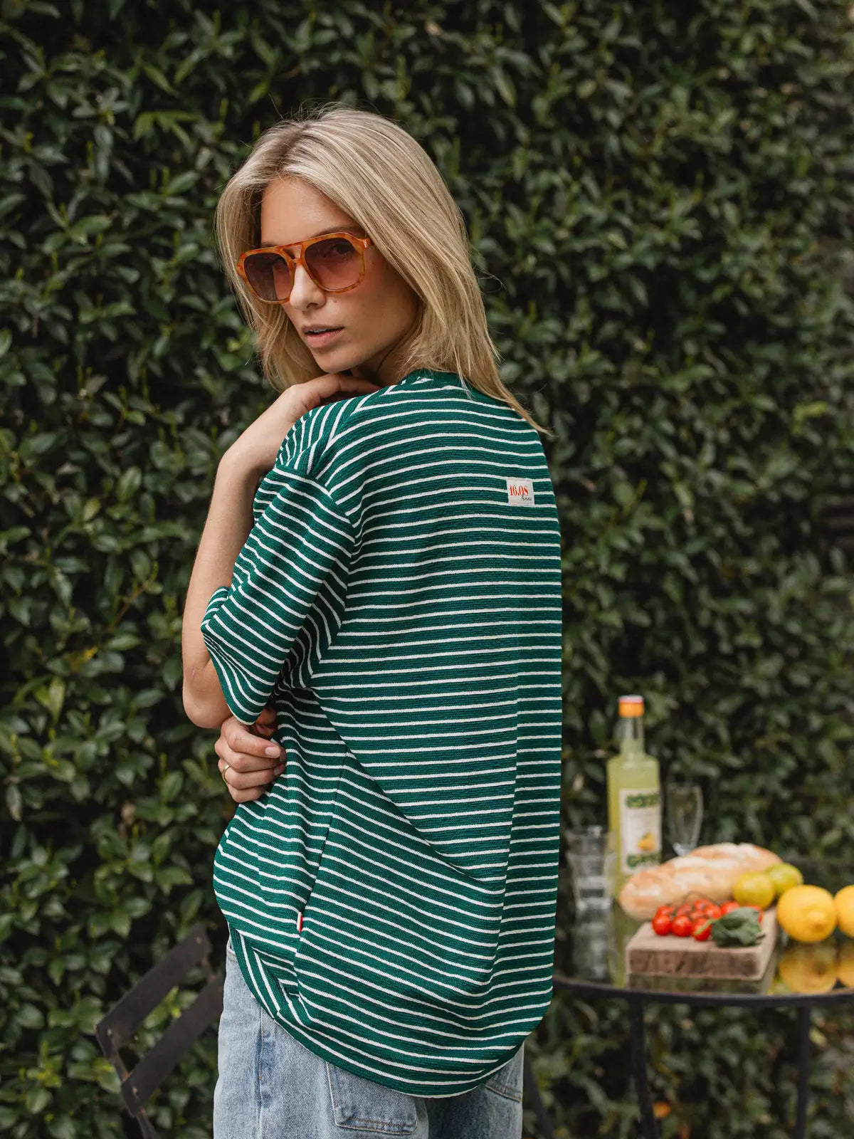 Green Stripe T-shirt