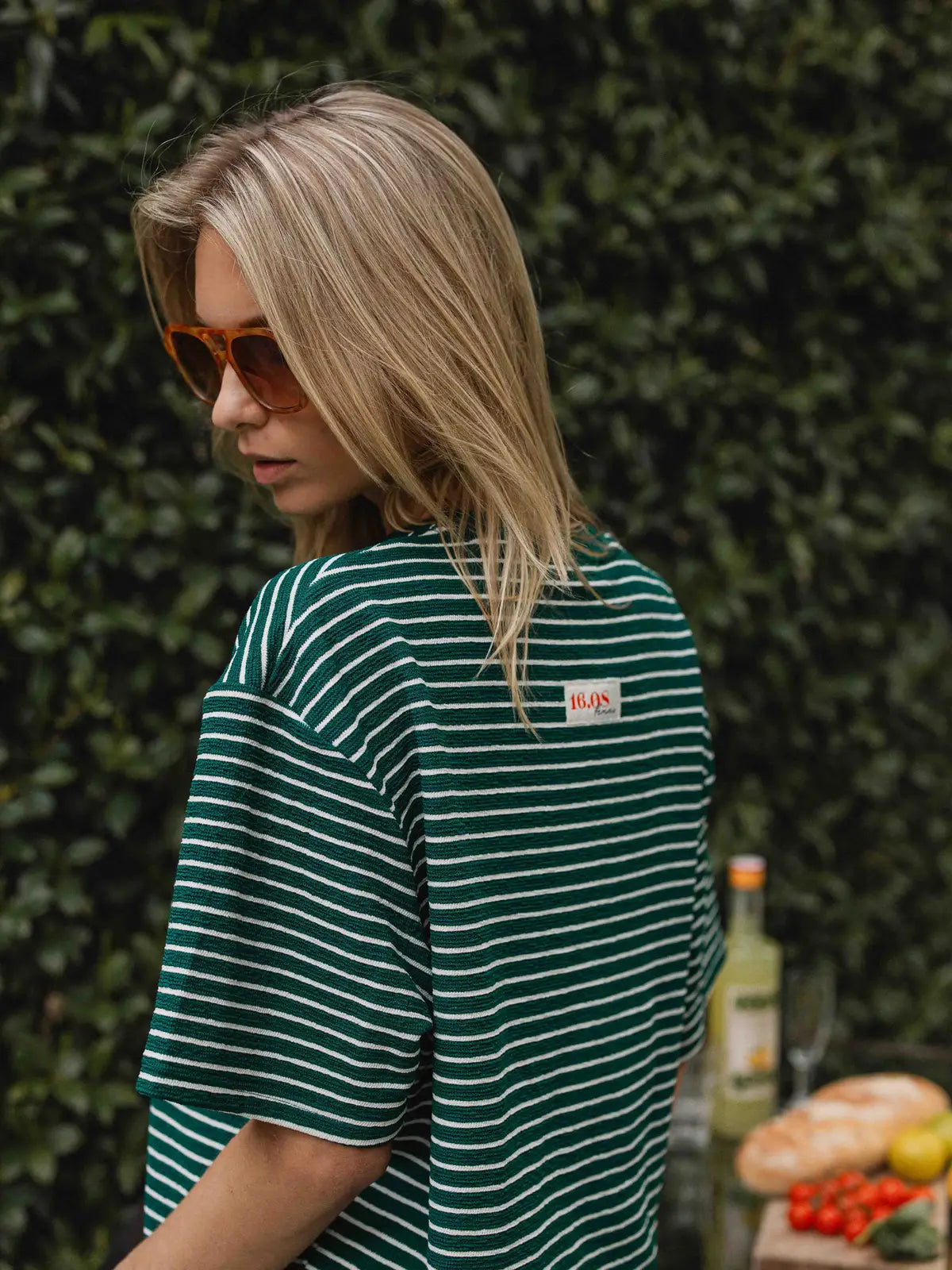Green Stripe T-shirt