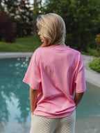 T-Shirt mit rosa Zitrone