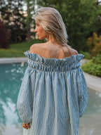 Blue Stripe Dress