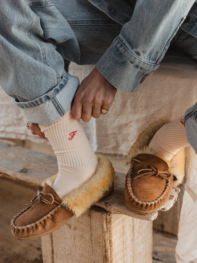 Damen-F-Socke