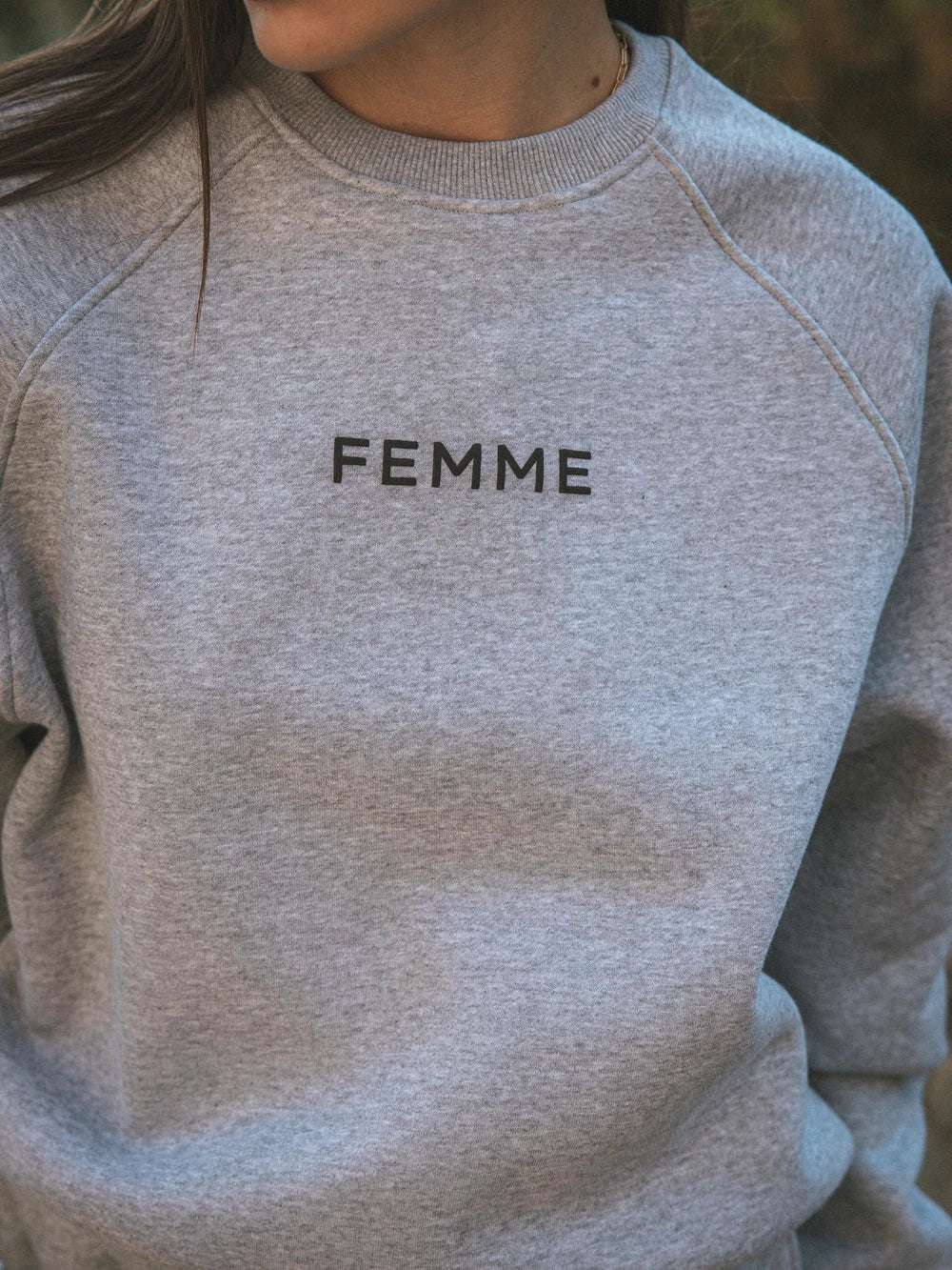 Grauer Damensweater