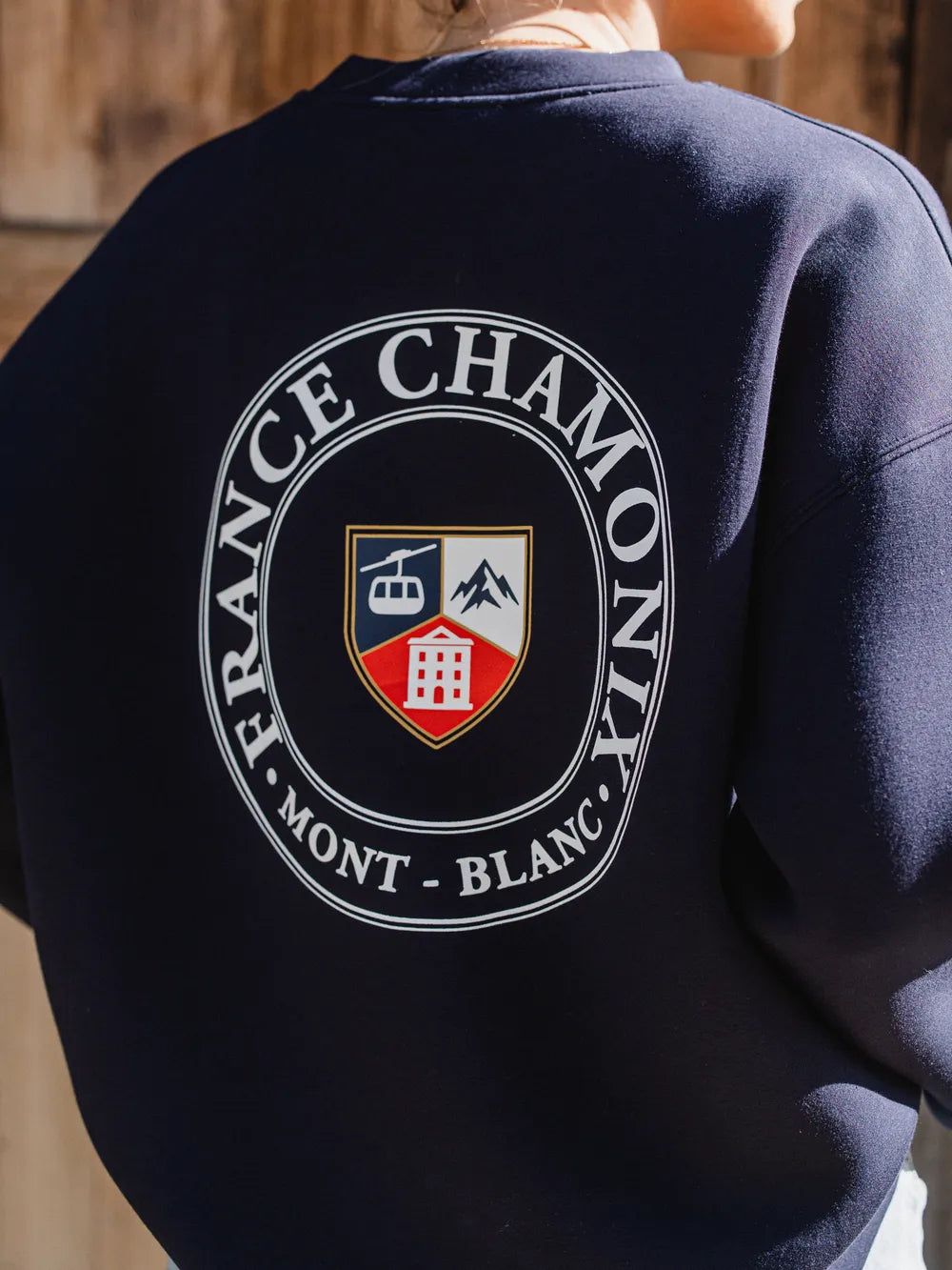 Navy Scuba Oversized Sweater