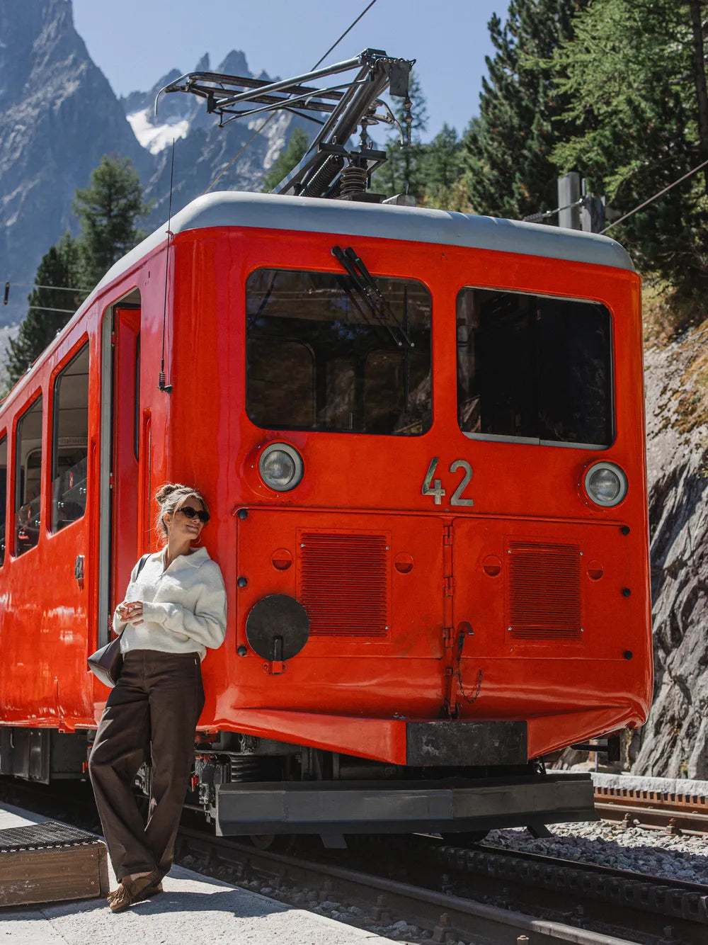 Off White Detail Polo Sweater