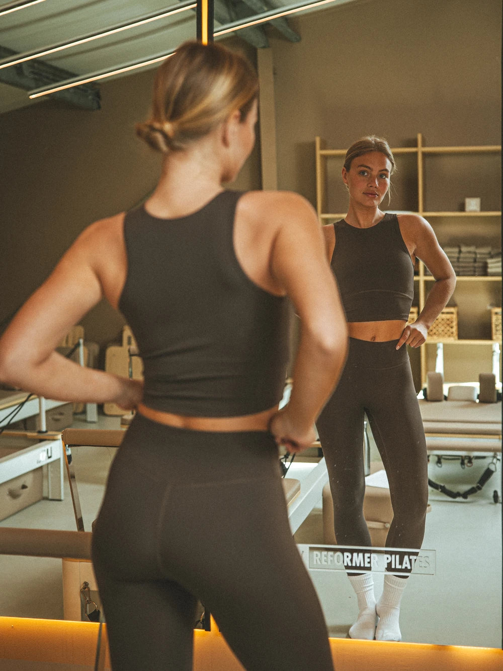 Brown Sports Bra