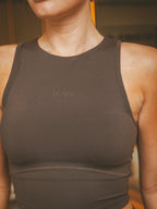 Brown Sports Bra