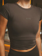 Brown Sports T-shirt