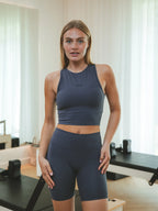 Blue Sports Bra